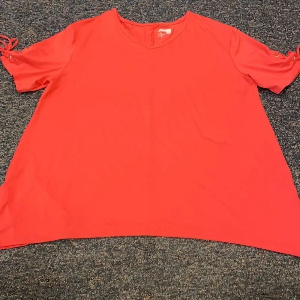Salmon top sz.,1X